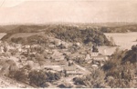 Photo: View over Russell from Maiki Hill; 97/909