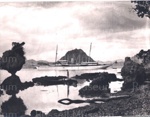 Photo: Yacht "Nahlin" at Whangaroa, 1932; 97/541