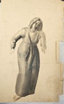Painting: Lady in a Blue Dress; Pauline Kahurangi Yearbury; 10/102