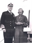 Photo: Lord and Lady Mountbatten, Otehei, 1956; 97/1519