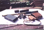 Photo: Camera, binoculars and telescope belonging to Zane Grey; 99/181/1