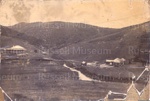 Photo: Tapeka Point showing Stephenson's house and another c1900; 03/145