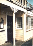 Photo: Gables Restaurant, front door and porch; 97/1091