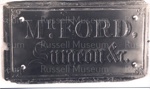 Photo: Nameplate, "Mr. Ford, Surgeon", arrived NZ 1837; 97/1582