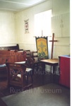 Photo: Temporary church in Russell hall while Christ Church closed for restoration 2001; 01/110/6