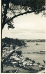 Photo: The Strand, Russell waterfront, wharf and Mill Island 1953; 13/025
