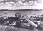 Photo: Russell bay with 25th Minesweeping flotilla, 1944; RM914