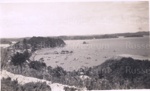 Photo: View from Maiki Hill showing Tapper's Mount flattened on right; 97/916