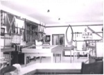 Photo: Interior of Russell Museum, 1970; 97/1550