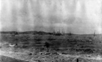 Photo: Whaling ships off Russell in 1870s; RM790