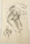 Drawing: Female Torso; Pauline Kahurangi Yearbury; 10/56