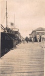 Photo: "Clansman" preparing to sail for Auckland, Russell wharf, c1920; 97/716