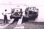 Photo: Paihia/Russell car ferry, 1950's; 99/1425