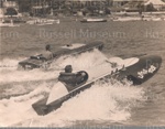 Photo: "Little Toot" and another speed boat, Russell regatta c1950; 97/589