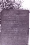 Photo: Headstone of two children of Samuel and Martha Ford, Christ Church, Russell; 98/193/20