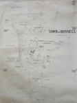 Map, Cass- Survey map of Russell 1840s, 1850s.; 93/107/1 Map, Cass- Survey map of Russell 1840s, 1850s.; 93/107/1