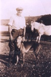Photo: Albert Wills, a Russell butcher; 94/109/2