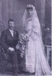 Photo: Bride and groom, (unnamed child of John and Selina Irving); 98/63/3