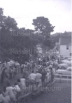 Photo: Queen and Duke of Edinburgh walking on The Strand, Russell, 1953; 97/1493