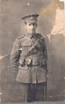 Photo - soldier in uniform - Postcard from Arthur Sanders; 05/153
