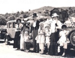 Photo: Historical costume parade, Russell, 1967; 97/700