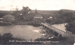 Photo: Kerikeri Basin showing Kemp House and Stone Store, c1910; 97/1244