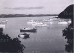 Photo: Game fishing launches off Russell; 97/599