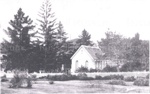Photo: Christ Church from Robertson Road, c1890; 97/1114