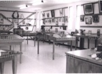 Photo: Interior of Russell Museum, 1970; 97/1551