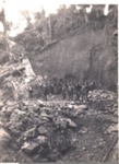 Photo: Work gang on Russell/Whangarei road, c1929-30; 97/1443