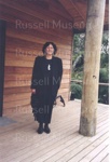 Photo: Rangi Higginson (nee Hakaraia) at Pukekura Bay, c1996; 97/1543