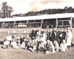 Photo: Lions Club trip for Senior citizens (named) Matauwhi Bay, c1974; 99/1449 Photo: Lions Club trip for Senior citizens (named) Matauwhi Bay, c1974; 99/1449