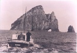 Photo: "Ozone" (Harry Vipond) off Piercy Island, c1930's; 99/156 Photo: "Ozone" (Harry Vipond) off Piercy Island, c1930's; 99/156