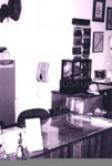 Photo: Entry desk, Russell Museum; 1997; 97/1786/1