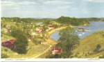 Postcard: Russell township from Maiki Hill, c1960; 07/26