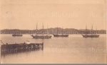 Photo: Whalers off Russell c1885; 97/519