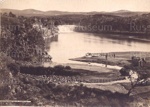 Photo: Haruru Falls before reclamation. 1900-1910; 97/1339