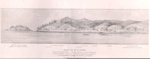 Photo: Copy print Te Wahapu showing garrison, attributed to John Williams c1840's; 02/247