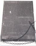 Photo: Tablet at the base of flagstaff/Whakatotahitanga; 97/1179/2