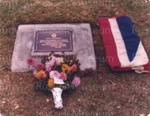 Photo: Plaque in Paihia Churchyard to men of the 96th Regiment killed 1845; 97/1287