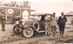 Photograph. Mr E G Hewin, Mr A E Bisset, and (?) Public Works boss, in front of a 1929 Whippet Four Model 96A Tourer with Government registration plates; 97/777 Photograph. Mr E G Hewin, Mr A E Bisset, and (?) Public Works boss, in front of a 1929 Whippet Four Model 96A Tourer with Government registration plates; 97/777
