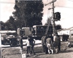 Photo: Transformer for emergency power supply after s.s. "Monterey" cut submarine cable, 1978; 97/708