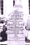 Photo: Headstone of Samuel Hayward Ford, Minnie Eveline Ford and Martha Ford, Christ Church, Russell; 98/193/11