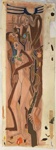 Drawing: Pencil Gabriel, Adam and Eve; Pauline Kahurangi Yearbury; 10/136