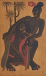Hinemoa and Tutanekai; Pauline Kahurangi Yearbury; 1970s; L14/001
