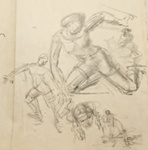 a. Sketches of females; Pauline Kahurangi Yearbury; 10/45a