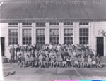 Photo: Russell school children (named) 1960; Ian Hanlon; 97/1635