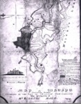 Photo: Map Te Wahapu, used in Marie King's book "A Most Nobel Anchorage"; 92/21/10
