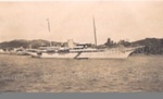 Photo: Lady Yule's yacht "Nahlin", at Russell 1932; 97/623