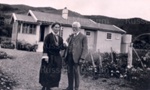 Photo: Mr and Mrs Florance at their home in Russell 1924; 11/31